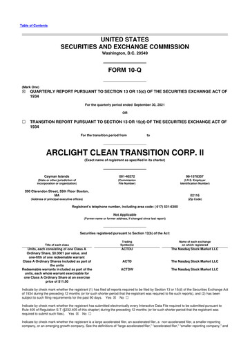 Thumbnail OPAL Fuels 10-Q Quarterly Report FY2021 