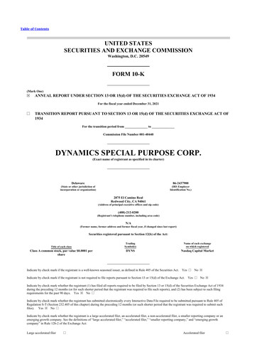 Vorschaubild Senti Biosciences 10-K Jahresbericht 2021