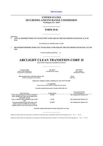 Thumbnail OPAL Fuels 10-K Annual Report 2021