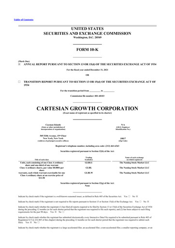 Thumbnail AlTi Global 10-K Annual Report 2021