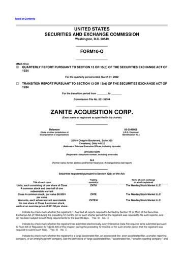 Thumbnail Eve Holding, Inc. 10-Q Quarterly Report FY2022 