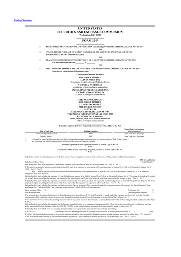 Thumbnail BHP Group 20-F Annual Report 2022