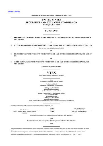 Thumbnail VTEX 20-F Annual Report 2022