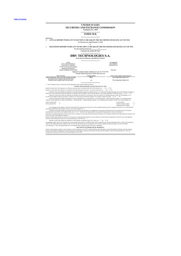 Miniature DBV Technologies 10-K Rapport annuel 2022