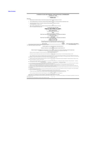 Thumbnail ORIX
 20-F Annual Report 2023