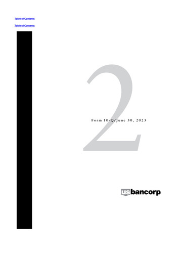 Thumbnail U.S. Bancorp 10-Q Quarterly Report FY2023 
