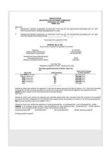 Thumbnail General Mills 10-Q Quarterly Report FY2024 