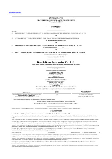 Thumbnail DoubleDown Interactive 20-F Annual Report 2023