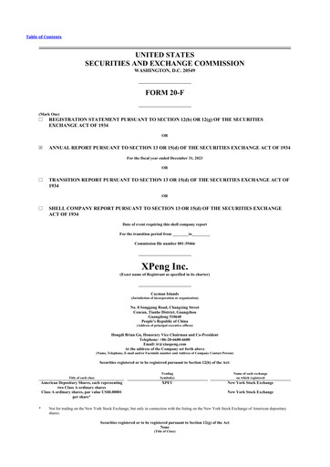 Thumbnail XPeng 20-F Annual Report 2023