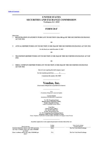 Thumbnail Youdao
 20-F Annual Report 2023