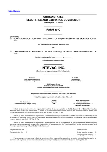 Thumbnail Intevac
 10-Q Quarterly Report FY2024 
