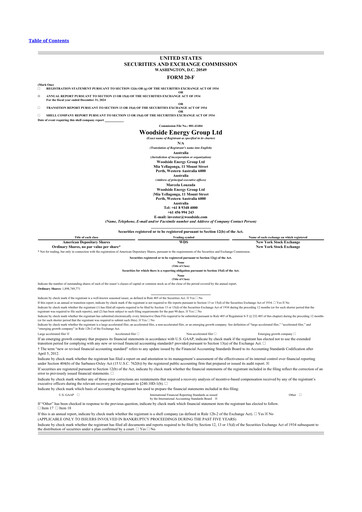 Thumbnail Woodside Energy 20-F Annual Report 2024