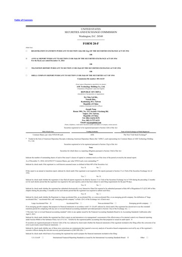 Vorschaubild ASE Group
 20-F Jahresbericht 2024