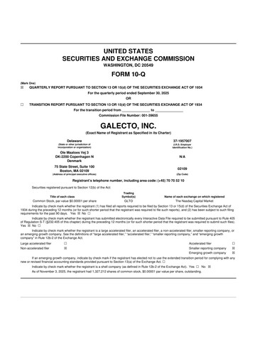 Miniature Damora Therapeutics 10-Q Rapport trimestriel 2025 