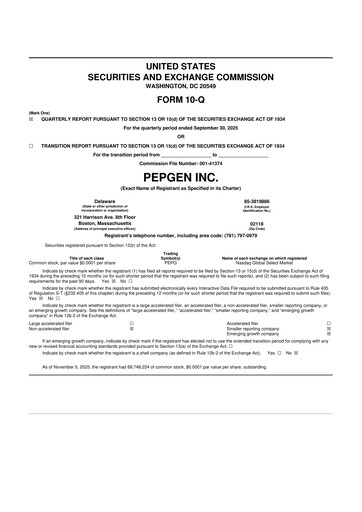 Thumbnail PepGen 10-Q Quarterly Report FY 