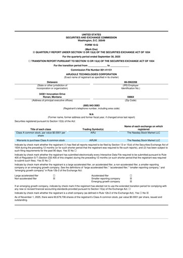 Thumbnail AirJoule Technologies Corporation 10-Q Quarterly Report FY2025 