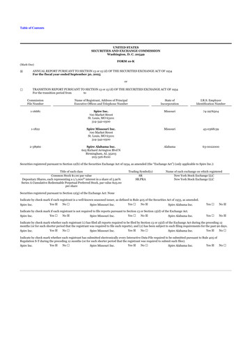 Thumbnail Spire Inc. 10-K Annual Report 