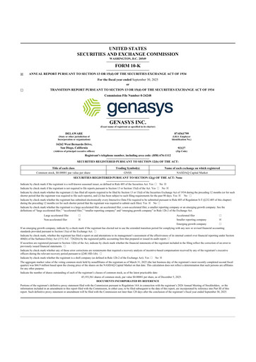 Thumbnail Genasys 10-K Annual Report 2025