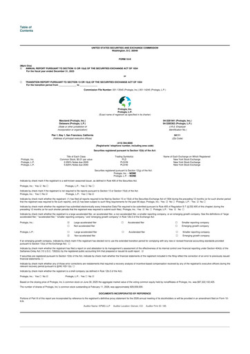 Thumbnail Prologis 10-K Annual Report 