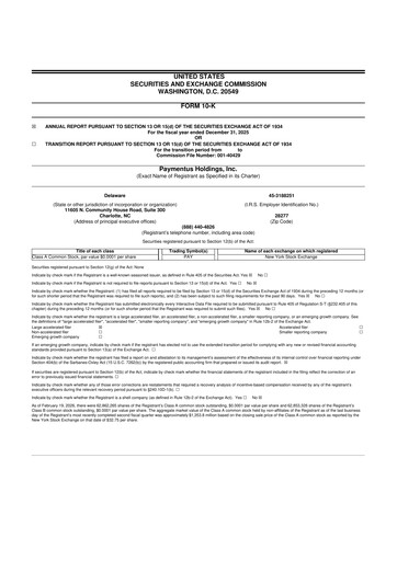 Thumbnail Paymentus 10-K Annual Report 2025