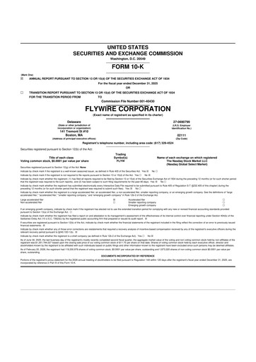 Thumbnail Flywire 10-K Annual Report 2025