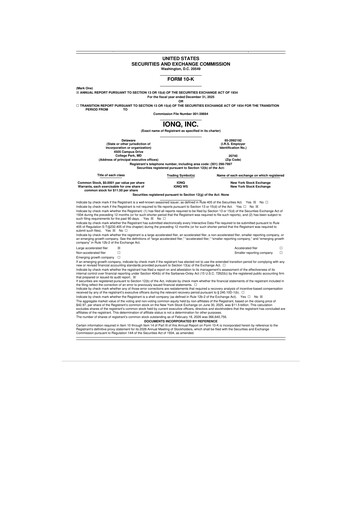 Thumbnail IonQ 10-K Annual Report 2025