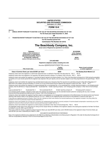 Vorschaubild The Beachbody Company 10-K Jahresbericht 2025