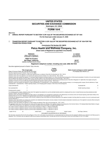 Thumbnail Petco 10-K Annual Report 2025