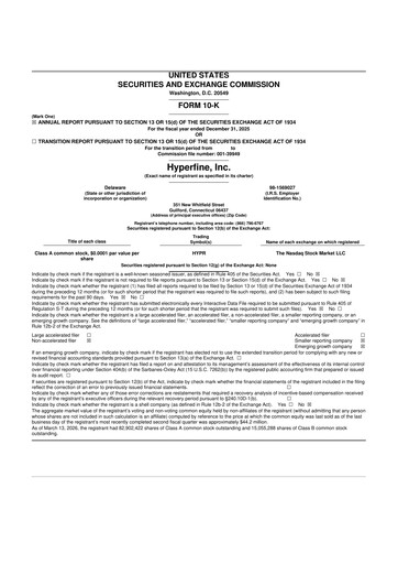 Miniature Hyperfine 10-K Rapport annuel 2025