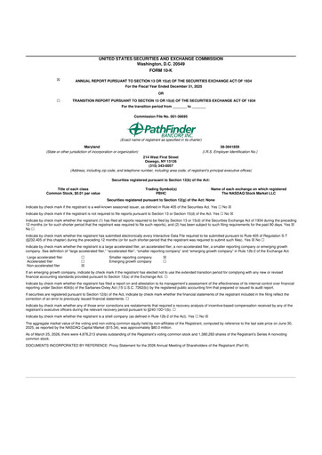 Thumbnail Pathfinder Bancorp 10-K Annual Report 2025