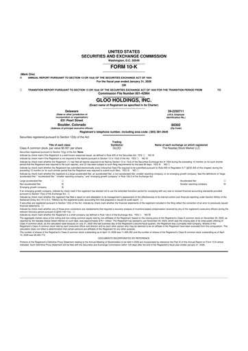 Thumbnail Gloo Holdings 10-K Annual Report 