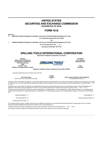Thumbnail Drilling Tools International 10-Q Quarterly Report FY2026 