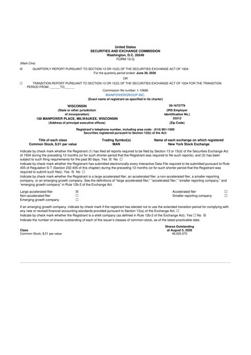 Thumbnail ManpowerGroup 10-Q Quarterly Report FY2026 