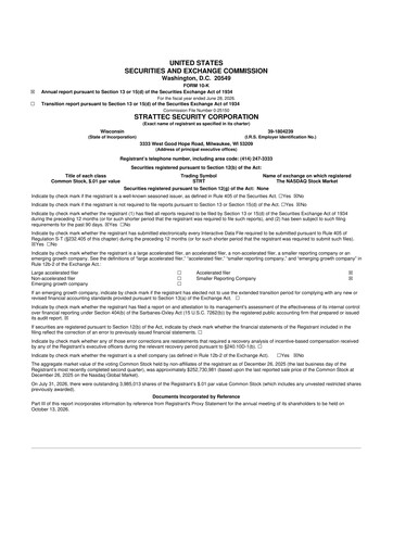 Thumbnail Strattec Security 10-K Annual Report 2026