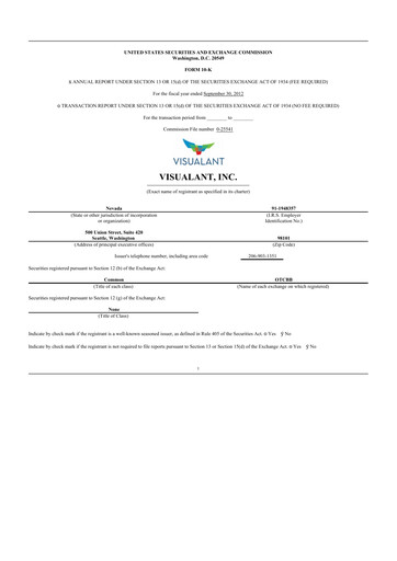 Thumbnail Know Labs 10-K Annual Report 2012