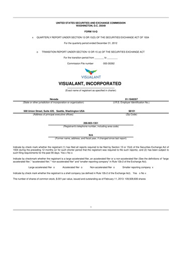 Thumbnail Know Labs 10-Q Quarterly Report FY2013 