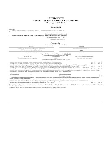 Thumbnail Codexis
 10-K Annual Report 2021