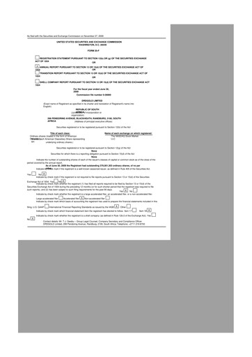 Miniature DRDGOLD 20-F Rapport annuel 