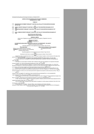 Miniature DRDGOLD 20-F Rapport annuel 