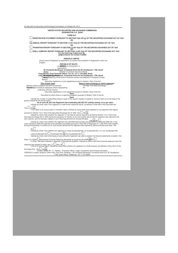 Miniature DRDGOLD 20-F Rapport annuel 