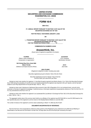 Thumbnail The Hackett Group

 10-K Annual Report 