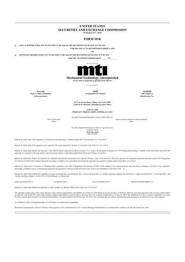 Thumbnail Soluna Holdings 10-K Annual Report 