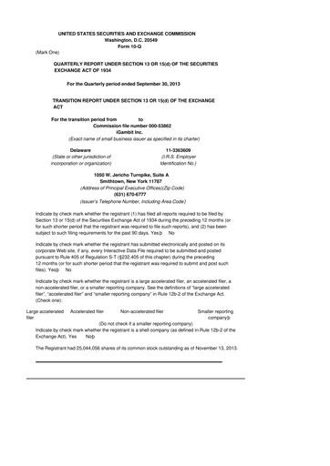 Thumbnail Nutex Health 10-Q Quarterly Report FY2013 