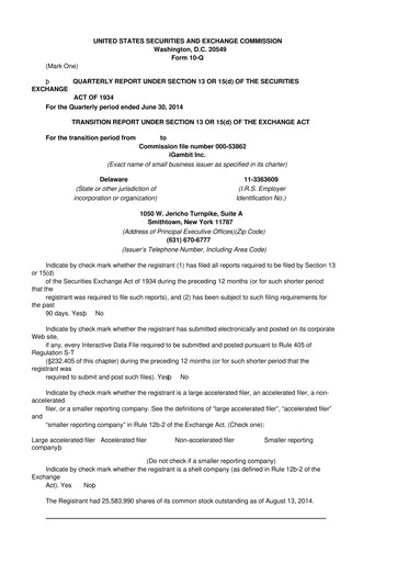 Thumbnail Nutex Health 10-Q Quarterly Report FY2014 