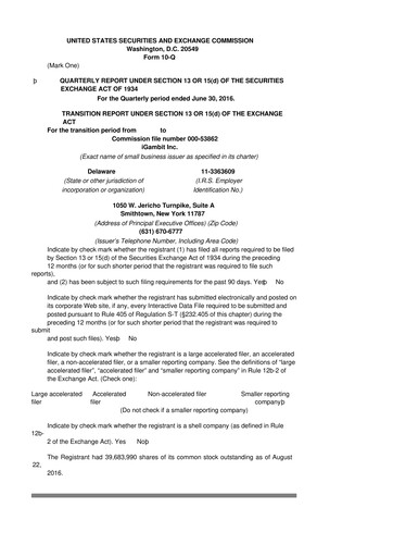 Thumbnail Nutex Health 10-Q Quarterly Report FY2016 