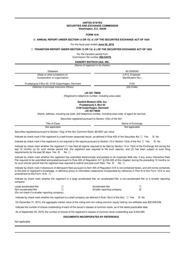 Thumbnail Lunai Bioworks 10-K Annual Report 2016
