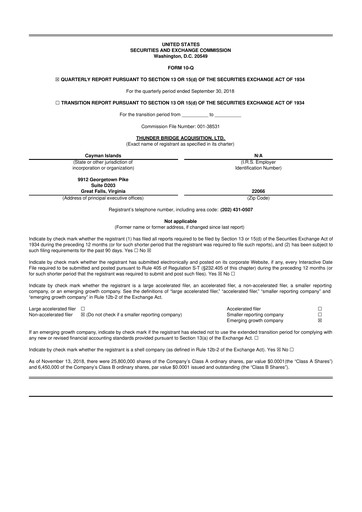 Thumbnail Repay Holdings 10-Q Quarterly Report FY2018 