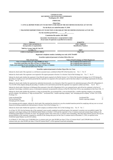 Thumbnail Grid Dynamics 10-K Annual Report 2018