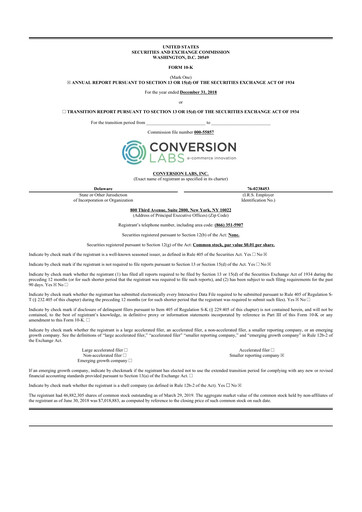 Thumbnail LifeMD 10-K Annual Report 2018