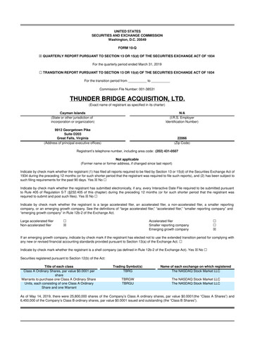 Thumbnail Repay Holdings 10-Q Quarterly Report FY2019 